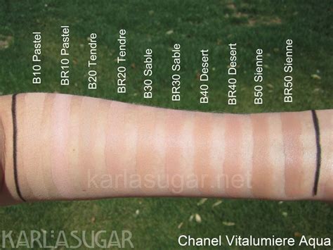 chanel vitalumiere 25 petale swatch|chanel vitalumiere aqua beige rose.